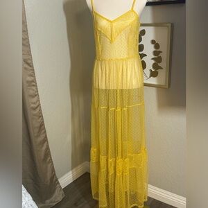 Mustard Maxi dress